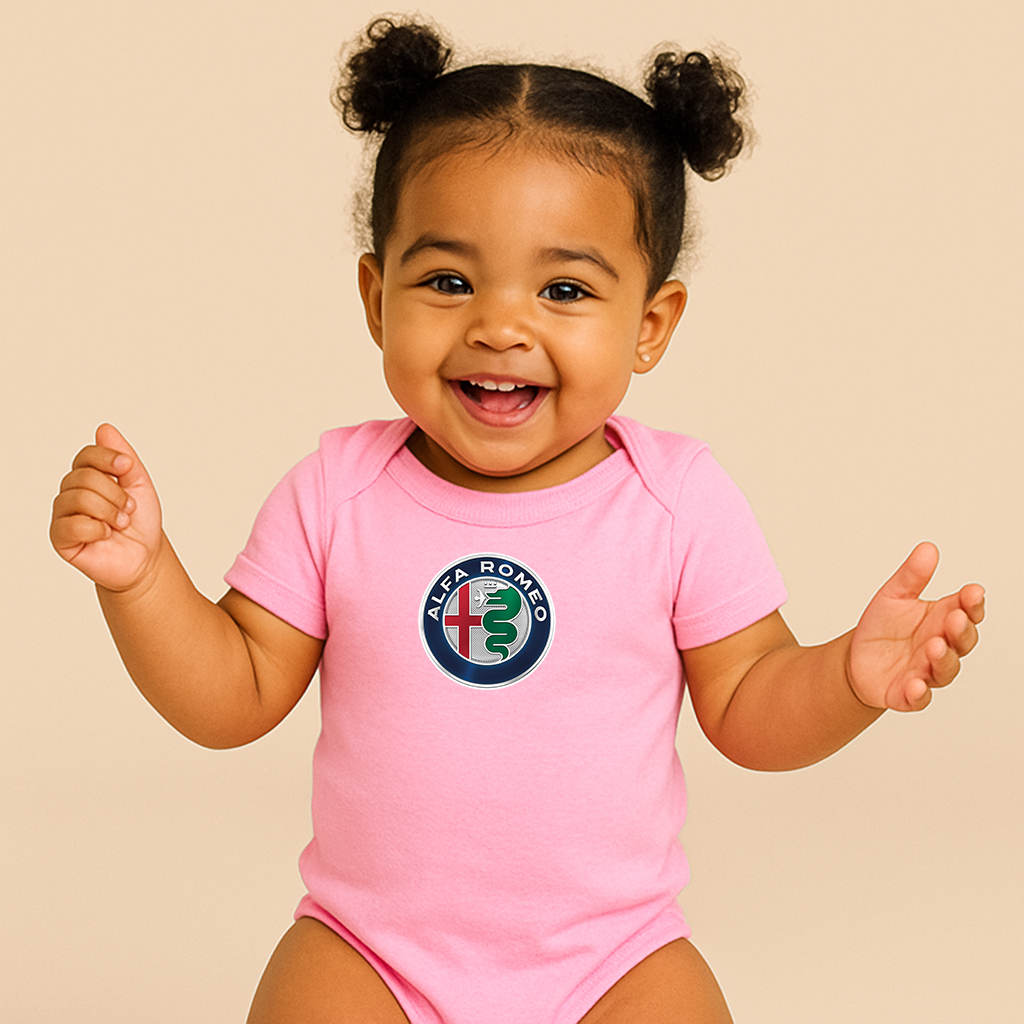 Alfa Romeo Car Baby Romper Onesie